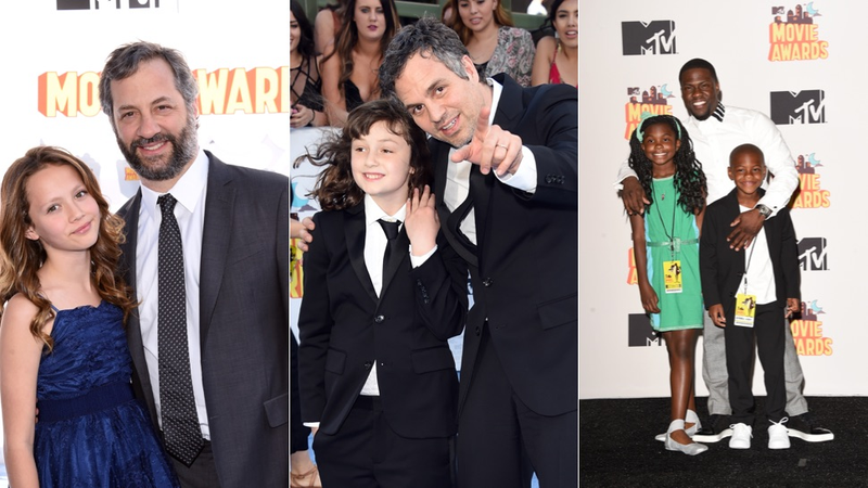 Illustration for article titled Lots of Leg and Lots of Dads at the MTV Movie AwardsÂ